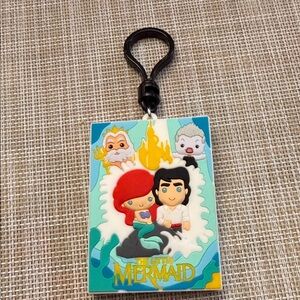 Disney Underwater Kingdom Keychain with Blue and Yellow